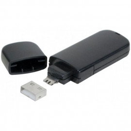 GENERIQUE Kit de verrouillage pour 4 ports USB (bleu)