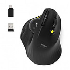 PORT DESIGN MOUSE ERGO RECHARGEABLE BLTH TRACK BALL