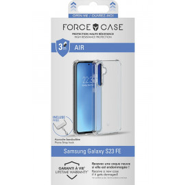 Forcecase Air Coque pour Galaxy S23 FE Transparente