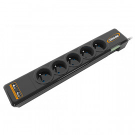 DIGITUS MULTIPRISE S5 USB NEO 5priseFR+2CHARGEUR USB