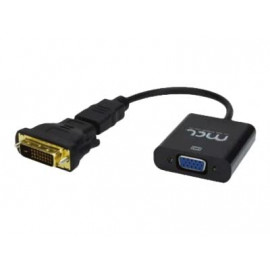 MCL Samar Adaptateur Convertisseur DVI-D vers HDMI/VGA