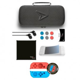 Steelplay Kit Carry & Protect 11 en 1 SWITCH + 2 Housses Manettes Offertes