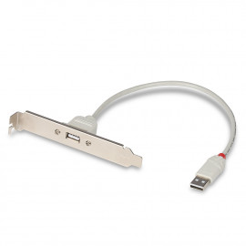 Lindy Cache d'emplacement 1 port USB 2.0 type A™