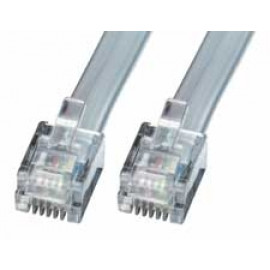 Lindy RJ-12 6P4C Cable Crossover 2m