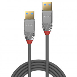 Lindy 3m USB 3.0 Type A/A Male/Male Cable Cromo Line 5Gbit/s