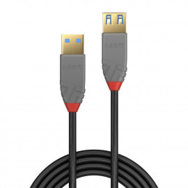 Lindy 1m USB 3.0 Type A extension cable A male / female Anthra Line