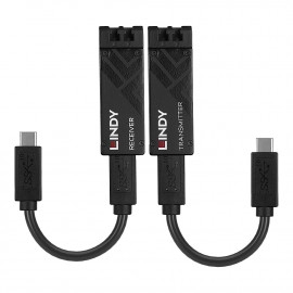 Lindy 100m Fibre Optic USB 3.2 Type C Extender