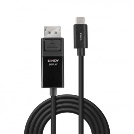Lindy 3m USB Type C to DP 4K60 Adapter Cable with HDR