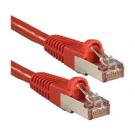 Lindy Cat.6A S/FTP LSOH Red 0.3m Patch Cable