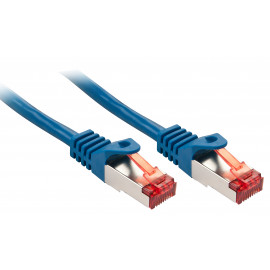 Lindy Basic Cat.6 S/FTP Cable Blue 0.5m Patch Cable