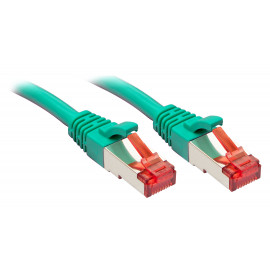 Lindy Cat.6 S/FTP Cable green 0.3m Patchcable