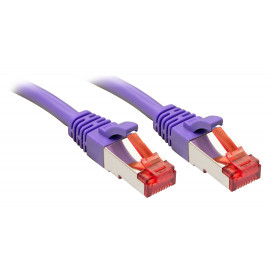 Lindy Cat.6 S/FTP Cable Purple 3m Patch Cable