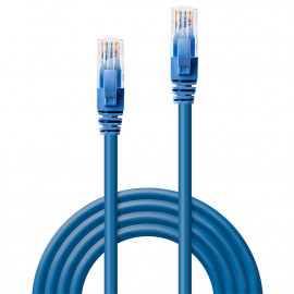 Lindy Cat.6 U/UTP Cable Blue 2m