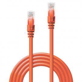 Lindy Cat.6 U/UTP Cable Orange 15m Colour Code ANSI/TIA 568C