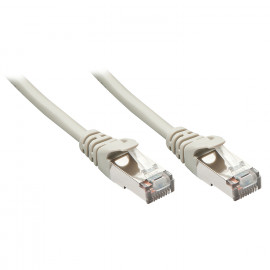 Lindy 3m Cat.5e F/UTP Patch Cable Grey 10/100/1000Base-T Gigabit compatible shielded