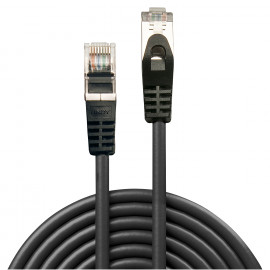 Lindy 0.5m Cat.5e F/UTP Cable Black