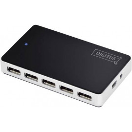 DIGITUS 10-Port USB 2.0 Hub