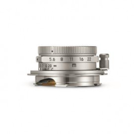 Leica Objectif Hybride  Summaron-M 28 mm f/5.6 ASPH. Argent Chromé