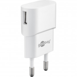 Goobay Chargeur secteur  1x port USB-A 5W (Blanc)