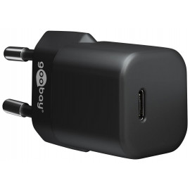 Goobay Chargeur secteur  Multiport Nano 1x port USB-C 20W (Noir)