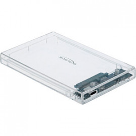 DeLock Boîtier externe HDD / SSD SATA 2,5", USB 3.1