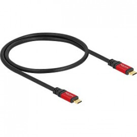 DeLock Câble USB 4.0, 20 Gbit/s, 100 W, 4K 60Hz, 0,5 m