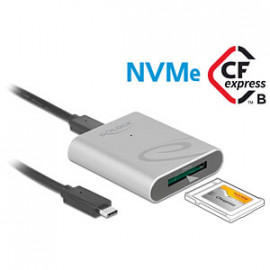 DeLock Lecteur de carte USB Type-C™ pour cartes mémoire CFexpress