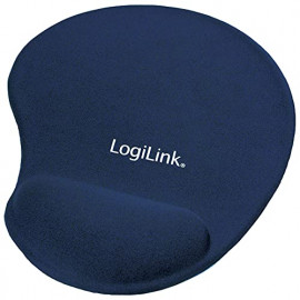 LOGILINK Tapis de souris avec repose poignet en gel Logilink (Bleu)