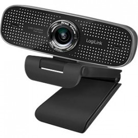 LOGILINK Webcam, 100°, microphone double, mise au point manuelle, Full HD