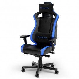 Noblechairs EPIC Compact Gaming Chair - Black/Carbon/Blue