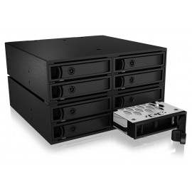ICY BOX Fond de panier pour 8 disques HDD/SSD 2,5" dans 2 x 5,25"