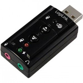 LOGILINK Adaptateur audio USB 2.0, 7.1