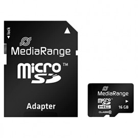 MediaRange MicroSDHC 16 Go