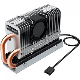 Graugear Caloduc de refroidissement pour SSD M.2 NVMe, PWM