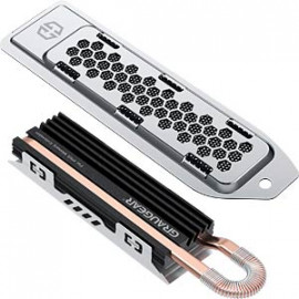 Graugear Refroidisseur Heatpipe pour SSD M.2 NVMe, PS5, capot de protecti