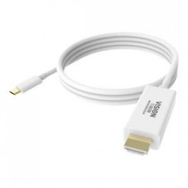 GENERIQUE Vision Adaptateur vidéo externe USB-C 3.1 HDMI blanc