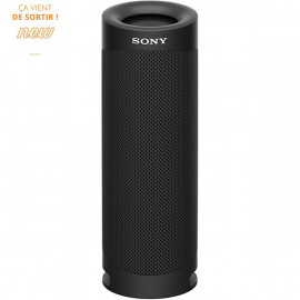 SONY Enceinte Bluetooth  SRS-XB23 Extra Bass Noir Basalte