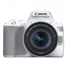 CANON EOS 250D Blanc 18-55 IS STM