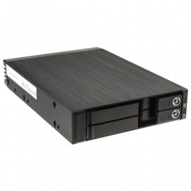 SILVERSTONE SST-FS202B 3,5'' Hot-Swap pour HDD/SSD 2x 2,5''