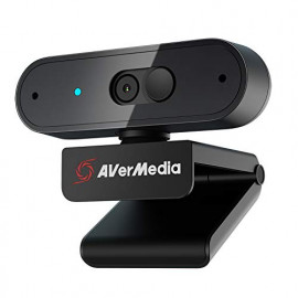 AVERMEDIA Webcam USB FHD PW310P Autofocus Champ de vision: 73  Double Microphone