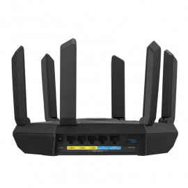 ASUS RT-AXE7800 Tri-Band WiFi 6E Router  RT-AXE7800 Tri-Band WiFi 6E Router 6GHz Band Safe Browsing AiProtection Pro 2.5G Port Link Aggregation