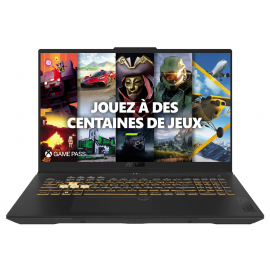 ASUS Gaming TUF F17-TUF707VV 17,3" FHD 144Hz INTEL CORE I7 13620H RAM 32 GO DDR5 1 TO SSD GEFORCE RTX 4060 Intel Core i7  -  17  SSD  1 To