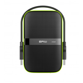 SILICON POWER External HDD Armor A60 2.5p 2To USB 3.0 IPX4 Black