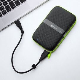 SILICON POWER SILICON POWER External HDD Armor A60 2.5p 4To USB 3.0 IPX4 Black
