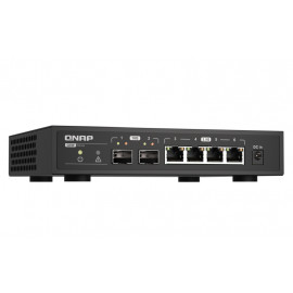 QNAP QSW-2104-2S 2ports 10GbE SFP+ 5port  QSW-2104-2S 2ports 10GbE SFP+ 5ports 2.5GbE RJ45 unmanaged switch