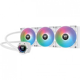 THERMALTAKE Kit Watercooling AIO  TH V2 Ultra Sync RGB - 420mm (Blanc)