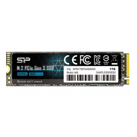 SILICON POWER Disque SSD  A60 1To  - NVMe M.2 Type 2280