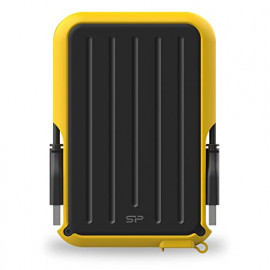 SILICON POWER External HDD Armor A66 2.5p 1To USB 3.2 IPX4 Yellow