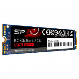 SILICON POWER SILICON POWER SSD UD85 500Go M.2 PCIe NVMe Gen4x4 NVMe 1.4 3600/2400Mo/s