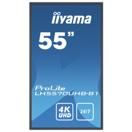 IIYAMA LH5570UHB-B1/55" 4k LCD UHD Super Sl